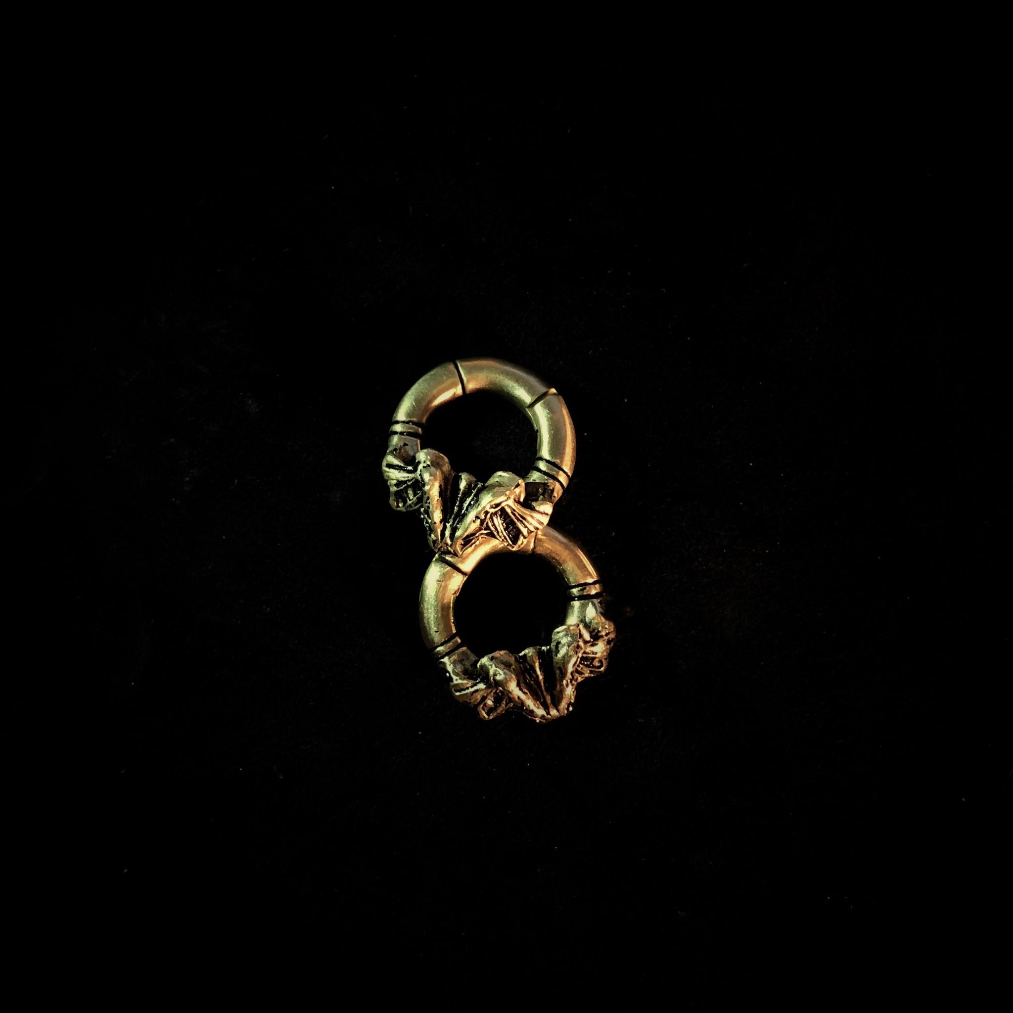 Gold Brass °Delta Ring°