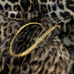 18 karat Gold Plating °Gamma Ring Collar°