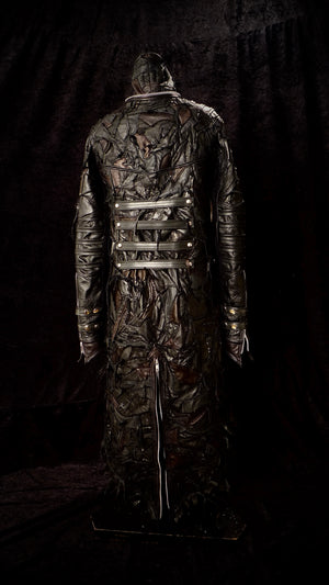 Cyberpunk Leather Trenchcoat