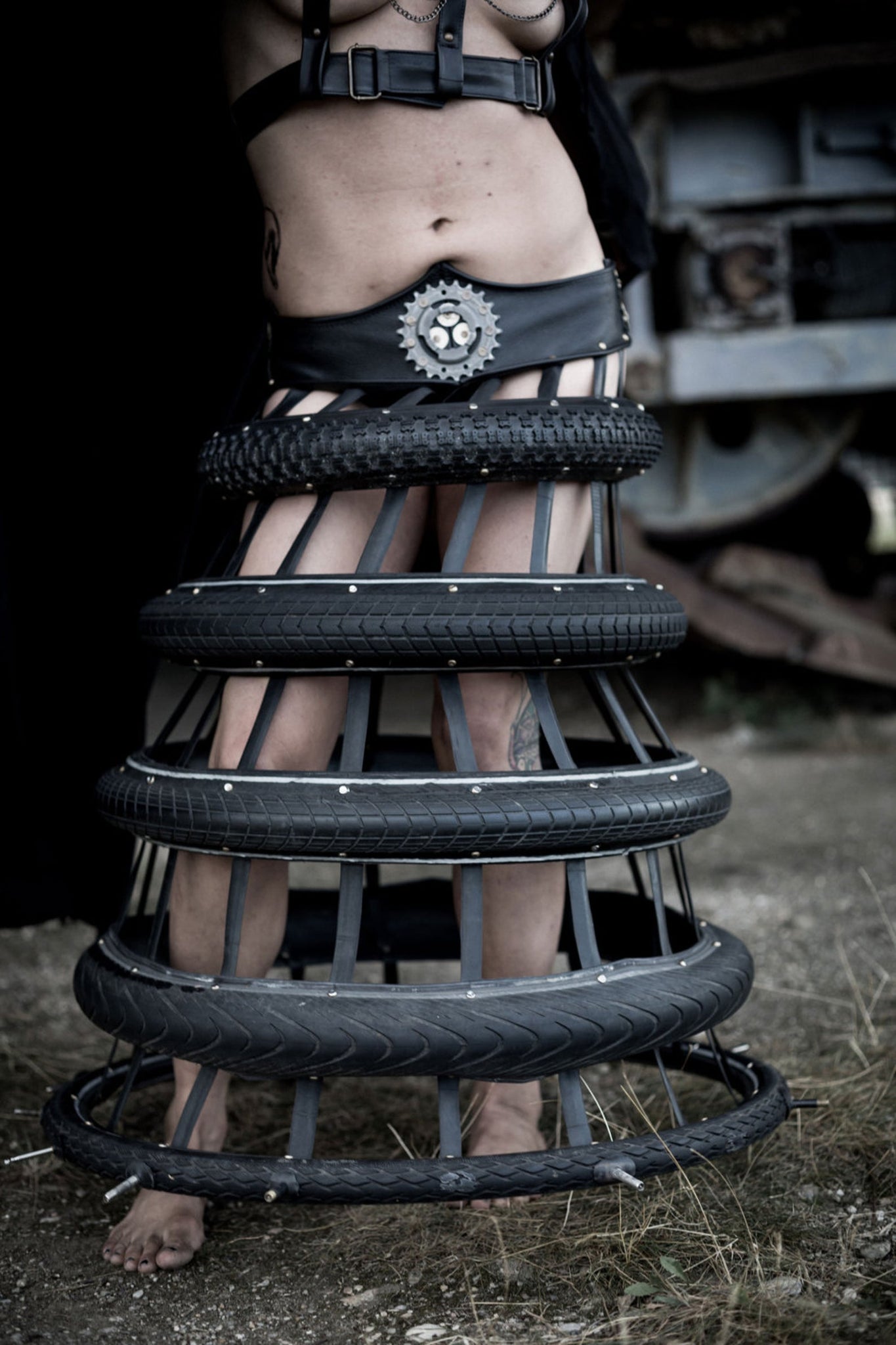 Queen of the Wasteland Cage Skirt